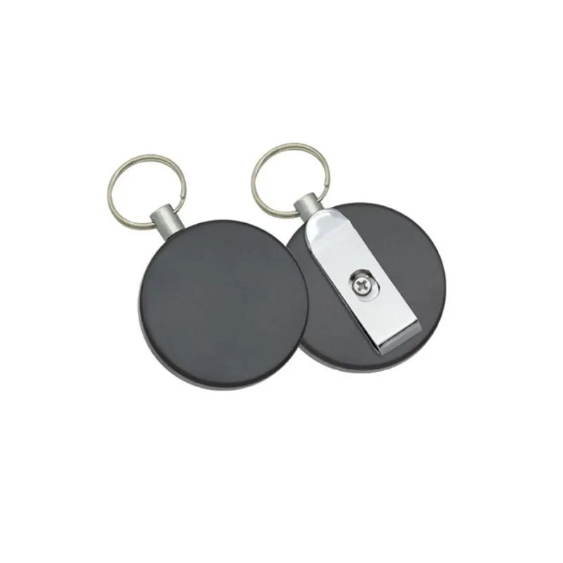 Llavero Extensible ABS 1 Metro · Negro