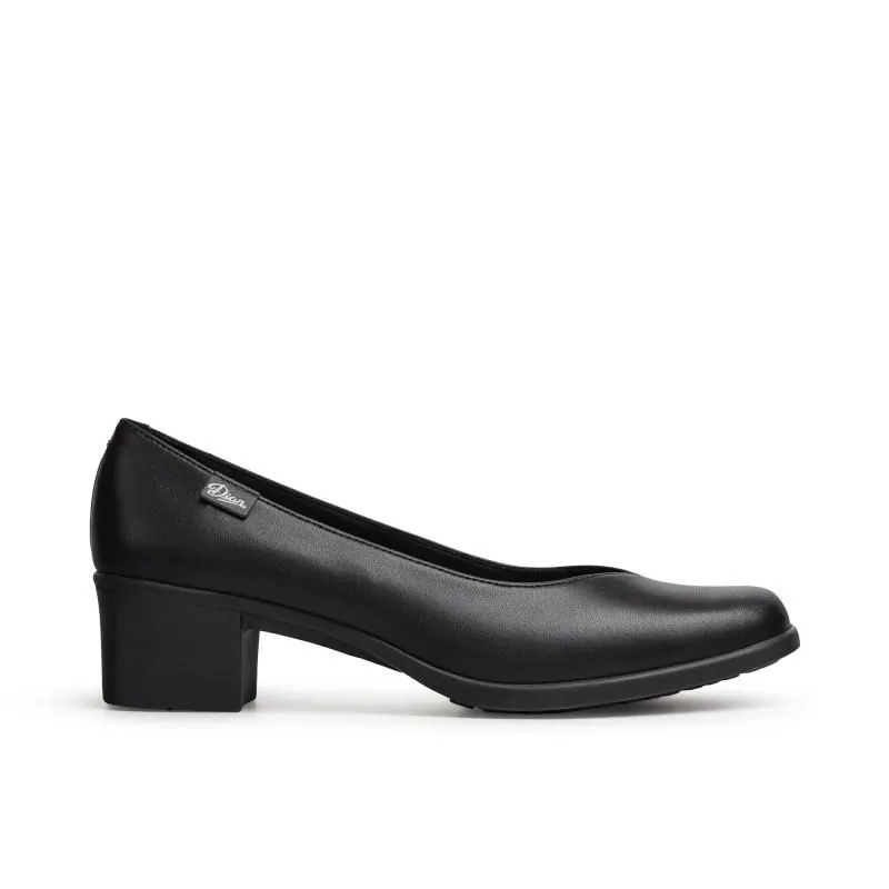 Zapato Tacón de Gala Femenino Piel Color · Negro