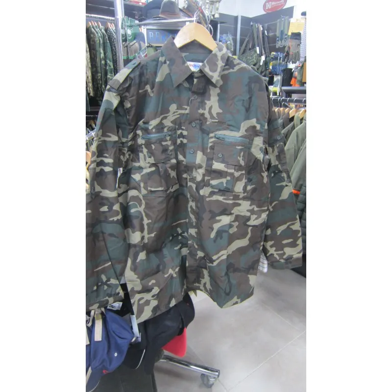 Camisa Cremallera · Camuflaje