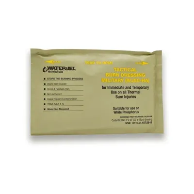 Apósito Quemaduras 20x45cm Waterjel Military - Nidec