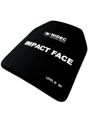 Placa Balística SiC NIJ III SA SAPI Defense - Nidec