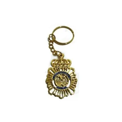Llavero Policía Nacional Escudo Calado