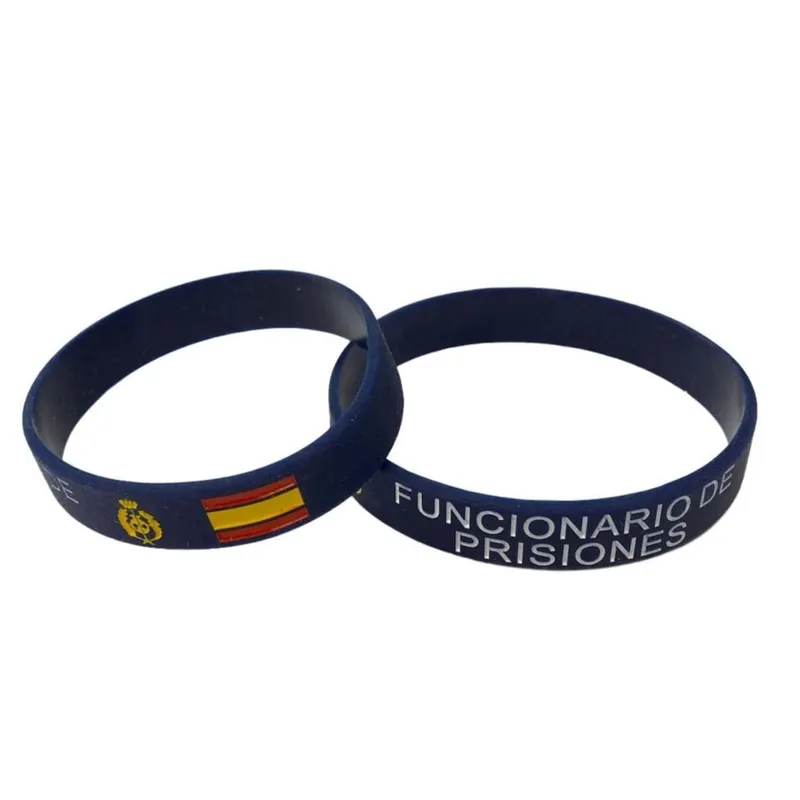 Pulsera Silicona Funcionario de Prisiones