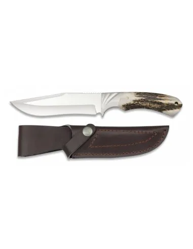 Cuchillo de Caza Mango Asta Ciervo