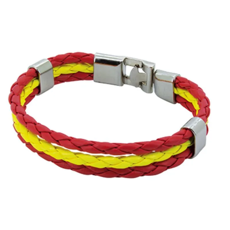 Pulsera España Trenzada