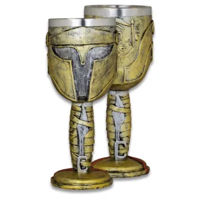 Copa Casco Espartano Resina 18 cm TOLE10