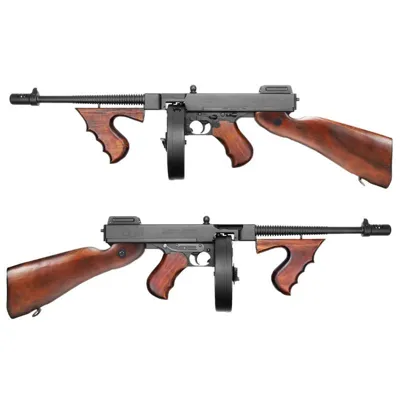 Thompson M1928 Chicago Madera Licenciada