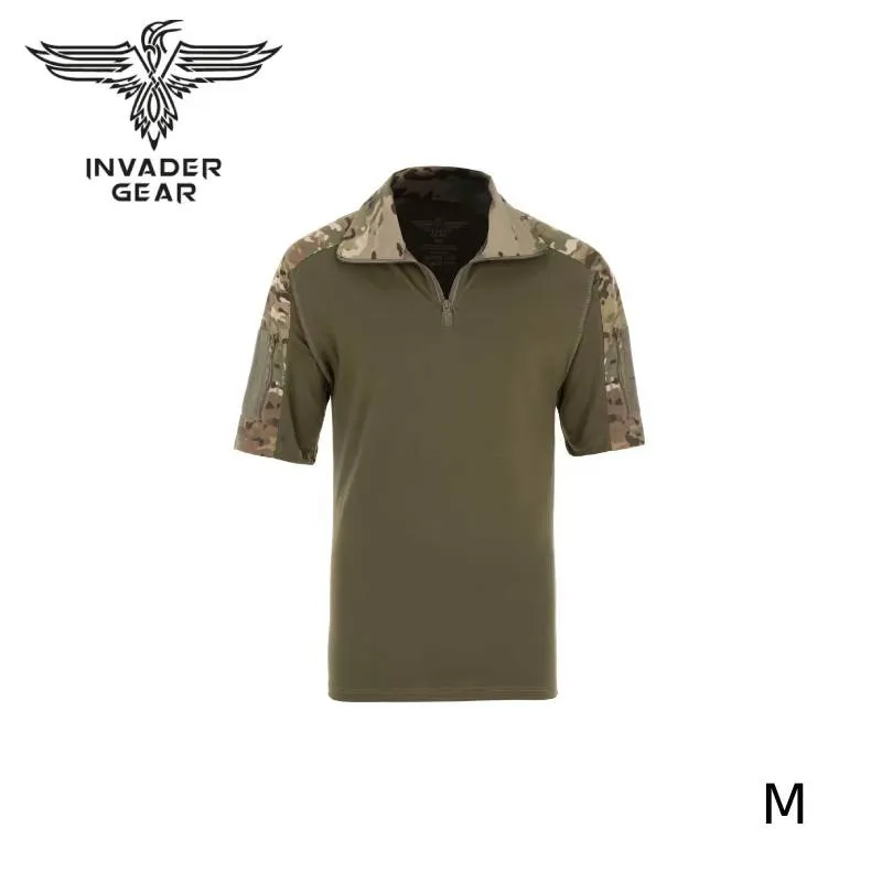 Camisa Corta Combat M · Multicam