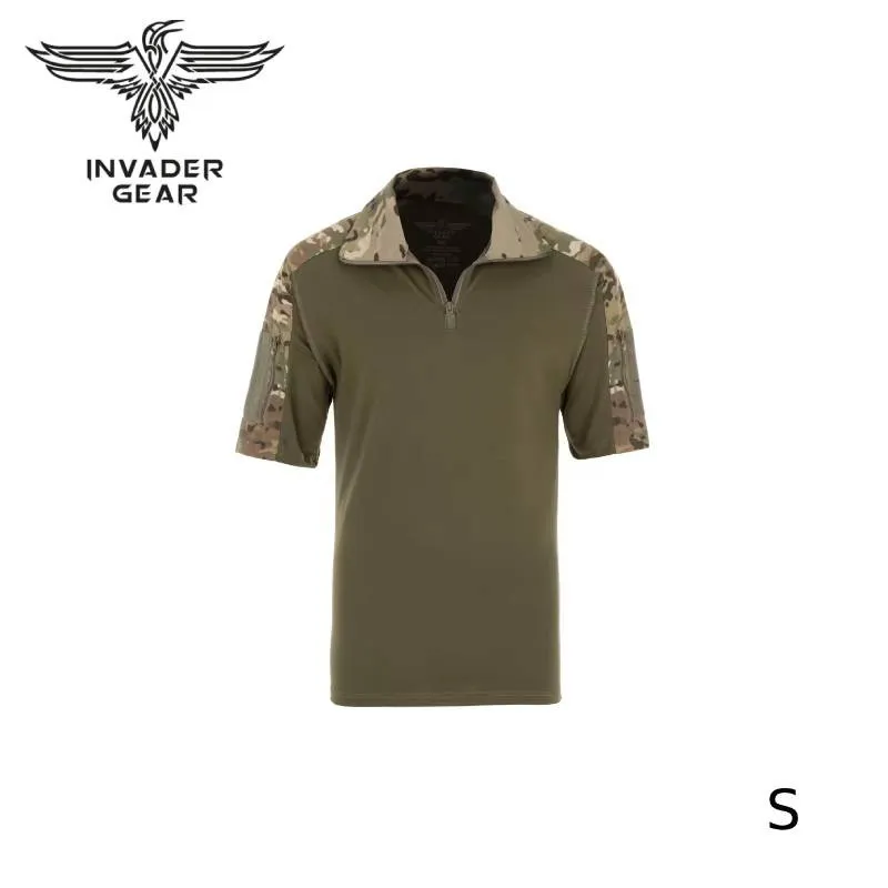 Camisa Corta Combat S · Multicam