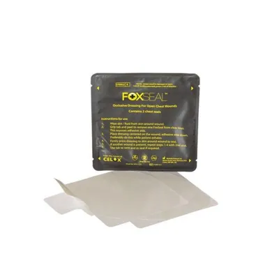 Apósito Oclusivo Heridas Abiertas de Torax Foxseal