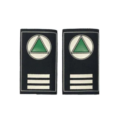 Hombreras Protección CIVIL Jefe de Sección