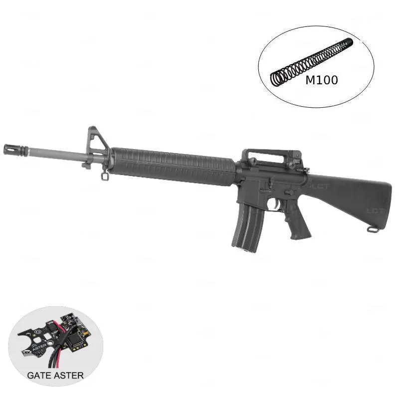 LR16 A3 Gate Aster M100 · Negro