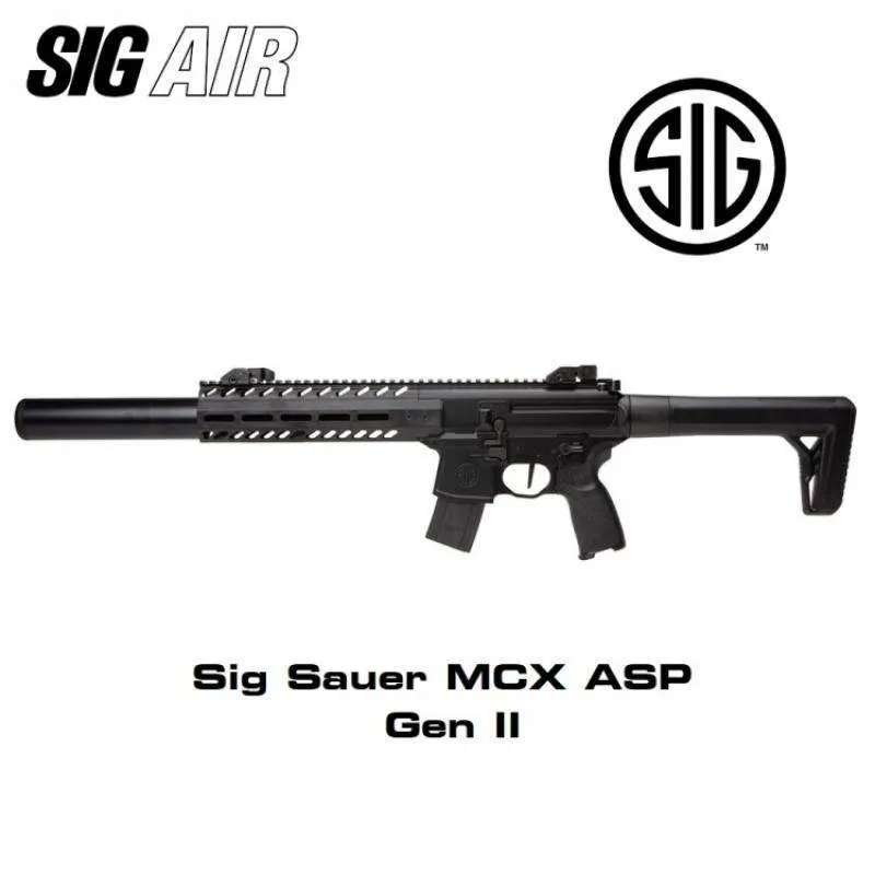 Sig Sauer MCX Gen2 ASP CO2 · Negro