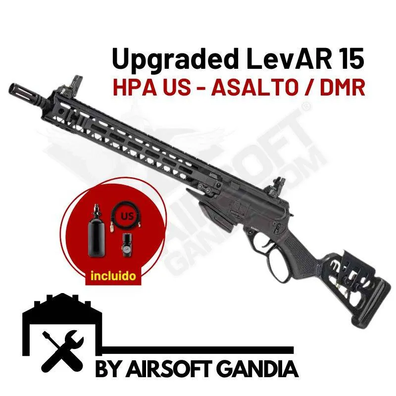 LevAR 15 Upgraded + Kit HPA US · Negro