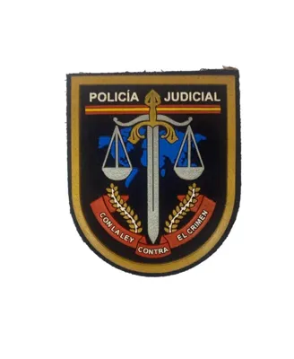 Brazo Emblema Policía Judicial Grande