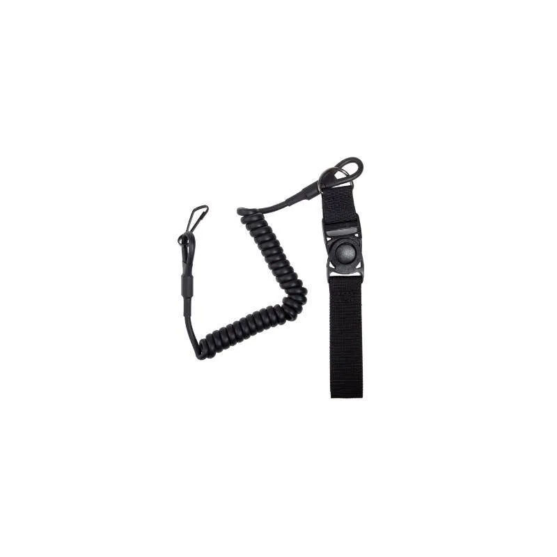 Amomax Cordón Antiperdida Pistola · Negro