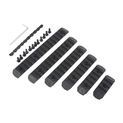 Set 6 Railes 20mm M-LOK KeyMod - MP