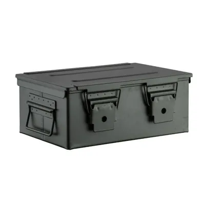 Caja Munición 33x22x13 Metal Multiuso
