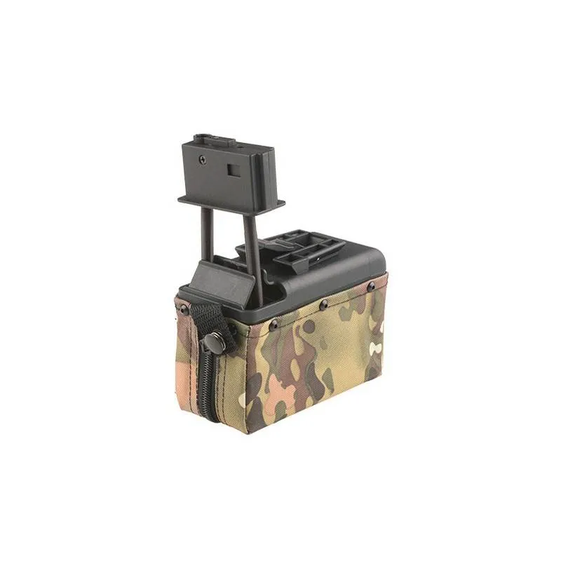 A&K (China) M249 C-Mag 1500 rds · Multicam