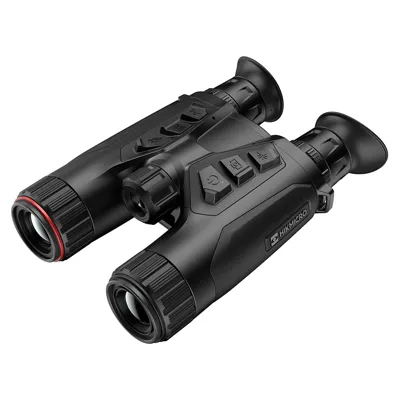 Binoculares Multiespectro con Telémetro + IR 850NM Habrok 4K HE25L - HIKMICRO