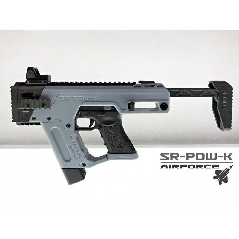 Conversion Pdw-K para Glock SRU UNION · Gris