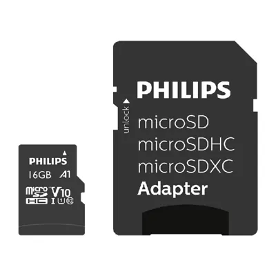 Tarjeta de Memoria SD o Micro SD con Adaptador 16 GB
