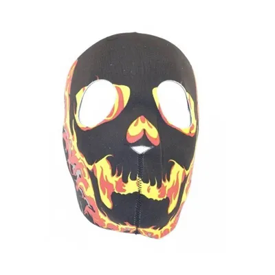 Neopreno Completa Calavera Fuego