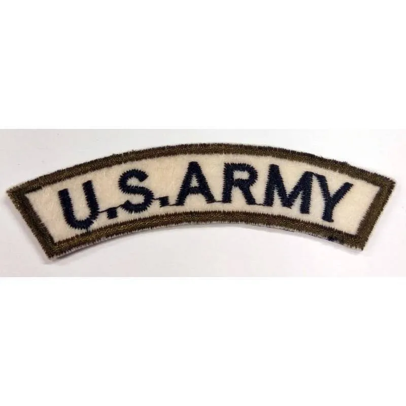 Termoadhesivo US ARMY · Blanco od