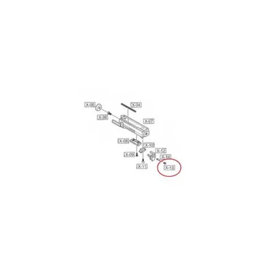 WE XDM Series Pieza X-13 Muelle Testigo de Armado