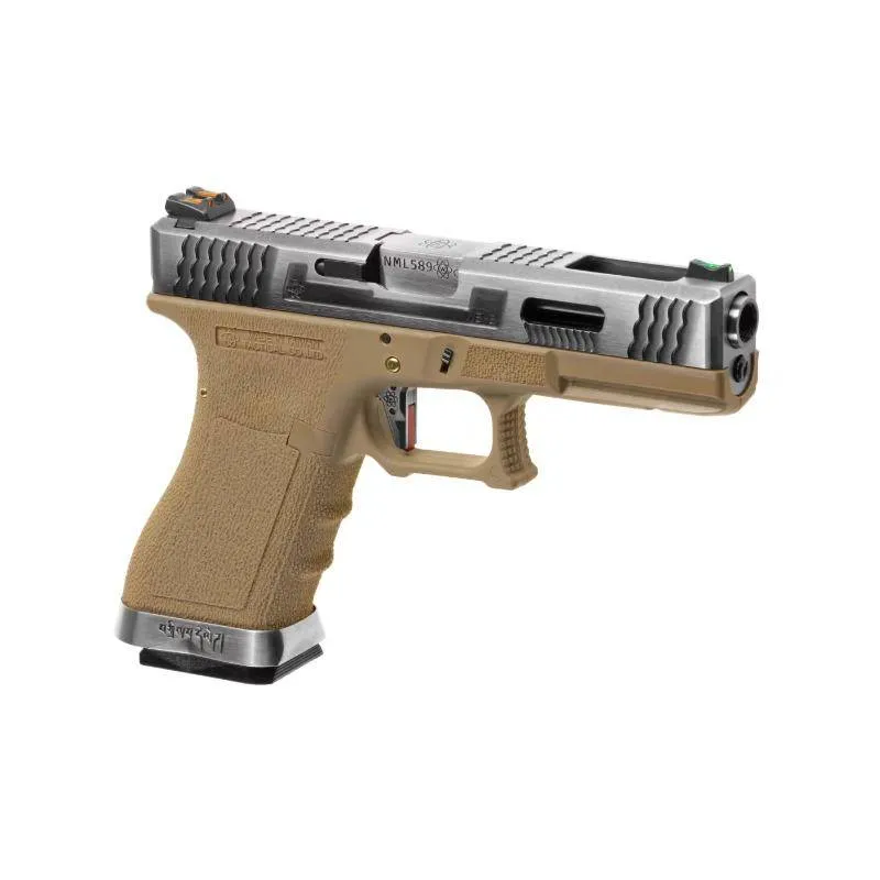 Glock 18C G-Force · Plata