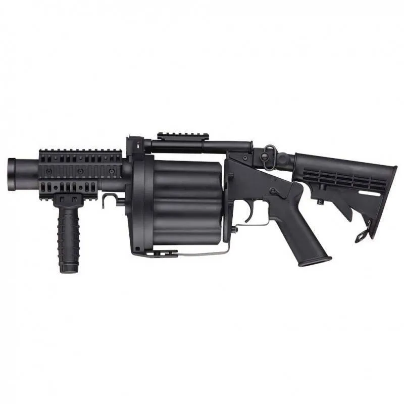 ICS-190 MGL Multiple Grenade Launcher · Negro