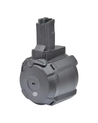 Cargador Tambor Eléctrico 1200 BBs para MP5 B90-4C - A&K - A&K (China)