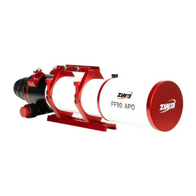 Tubo Óptico Apocromático FF90 APO Quadruplet 90/609 F/6,8 - ZWO