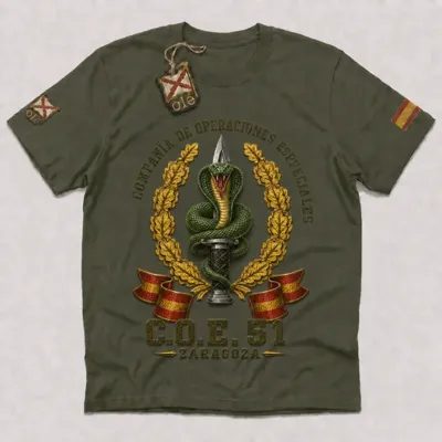 C.o.e. 51 Zaragoza (Cobra) - Olé España | Efectos Militares