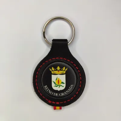 Llavero de Piel Reino de Granada - Olé España | Efectos Militares