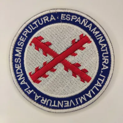 Velcro Cruz de Borgoña - Olé España | Efectos Militares