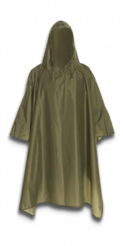 Barbaric Poncho Impermeable · Verde / OD