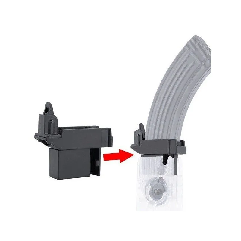 Wosport Adaptador AK para Cargabolas "Speed Loader" FAST 1000BBs EX0403-ACC-AK