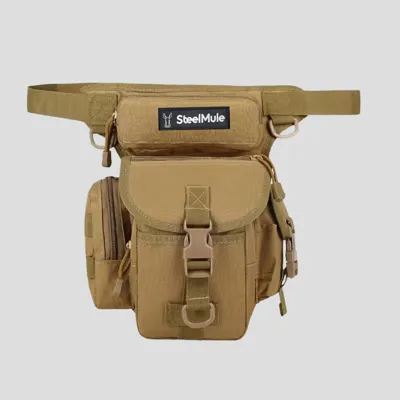 Bolso Riñonera de Pierna para Misiones y Outdoor - Steel Mule