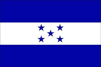 Bandera Honduras 5CMX7.5CM - Printlab