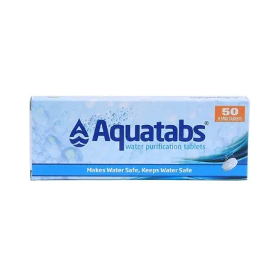 Pastillas Potabilizadoras Aquatabs 50 Tabletas - Albainox