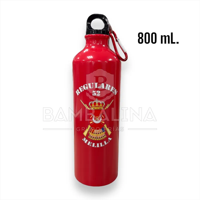 Botella Regulares Melilla Aluminio 800ml