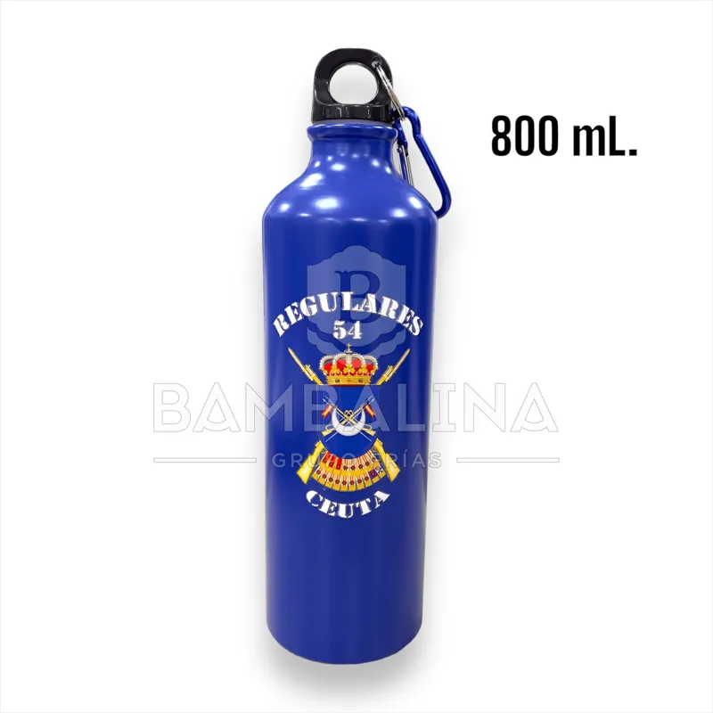 Botella Regulares Ceuta Aluminio 800ml
