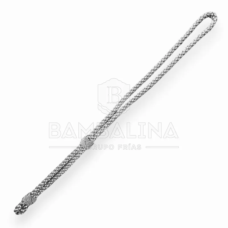 Cordón Medalla Metal · Plata