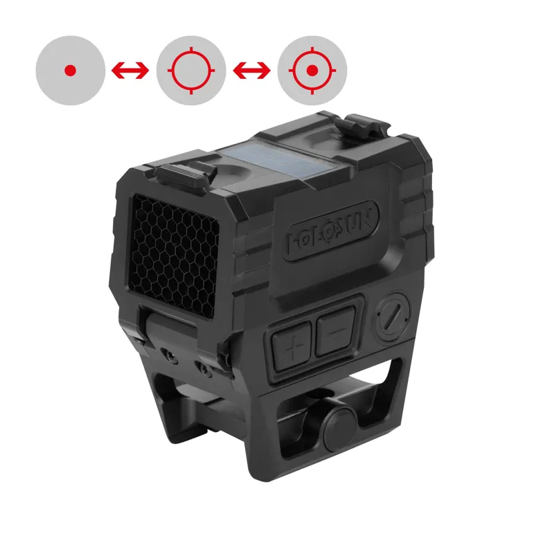 airsoftzone AEMS Pro x2 Solar Circle Dot Sight (2026) · Rojo