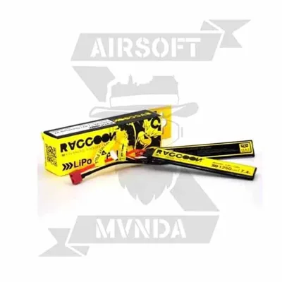 Pro 7.4V 1250mAh 25/50C 2STICK - RACCOON