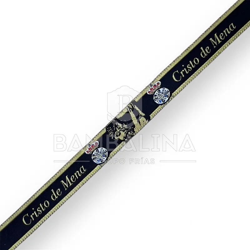 Pulsera Bordada Cristo de Mena
