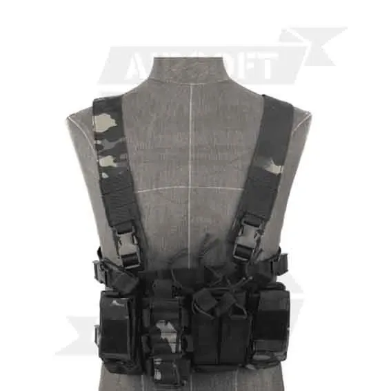 VARIOS Chest Rig M4 · Multicam negro