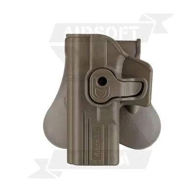 Pistolera Rigida Glock Zurdo - Amomax