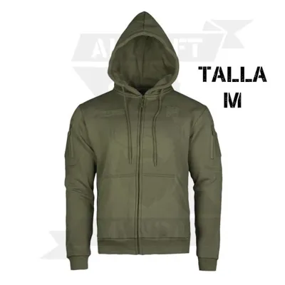 Sudadera Táctica Velcros con Capucha - Mil-Tec
